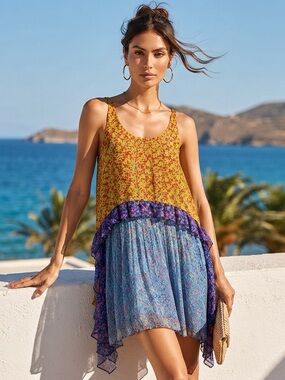 Tanya Taylor NWT Cordelia Dress MSRP$425 size M in a Viscose/Silk blend.